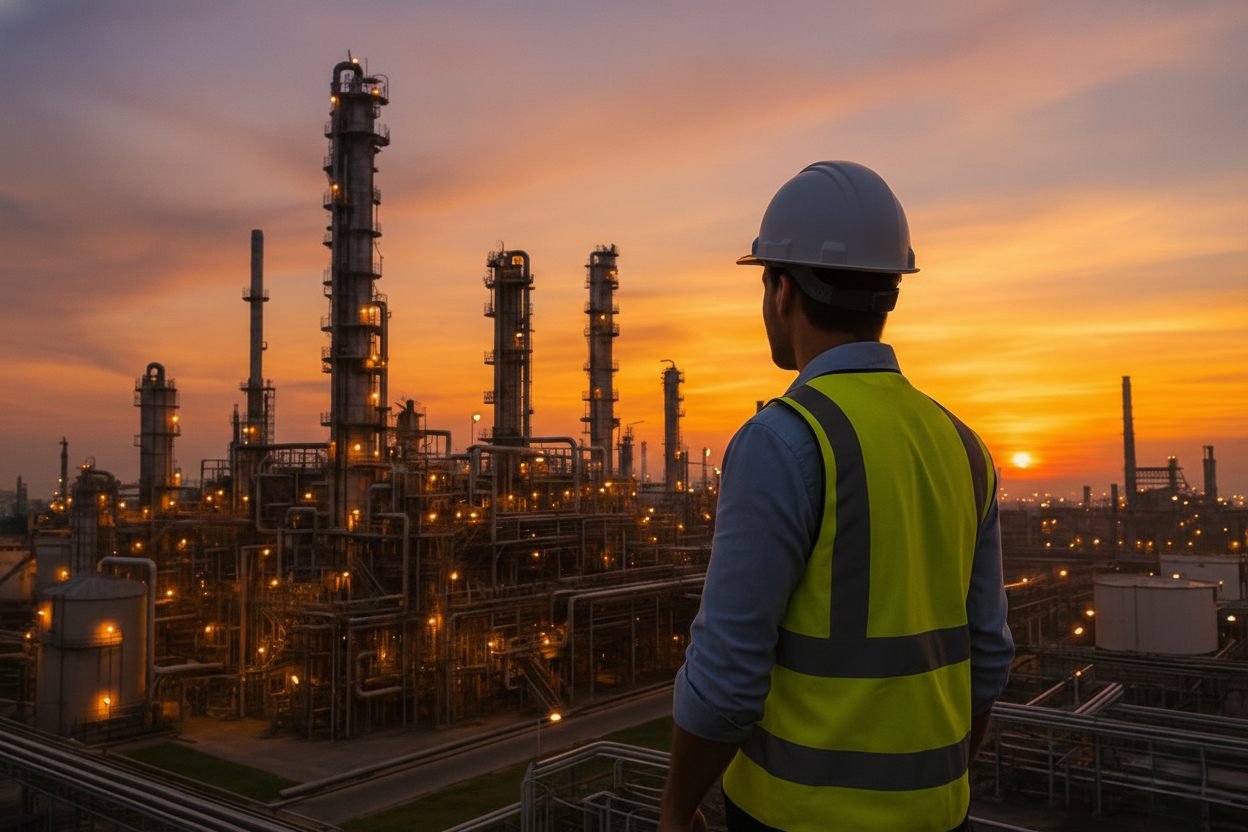 Petro Engineering sourcing team coordinating approved manufacturers for oil and gas equipment supply
